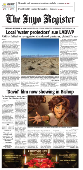 Cover of Inyo Register