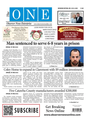 Cover of Observer News Enterprise