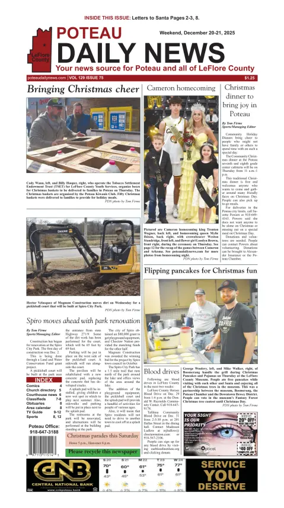 Cover of Poteau Daily News