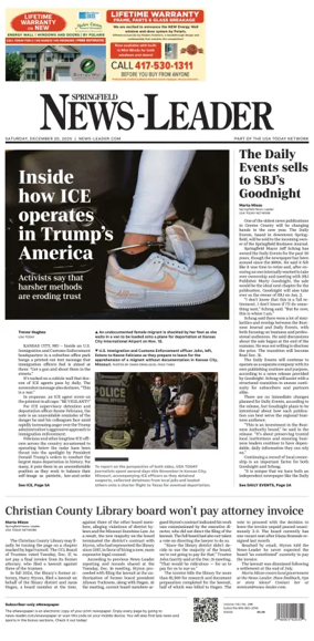 Cover of Springfield News-Leader