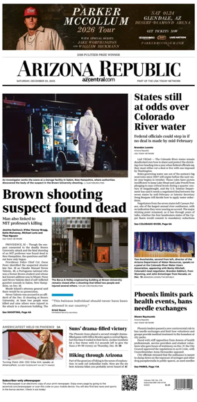 Cover of The Arizona Republic