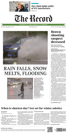 Cover of The Bergen Record