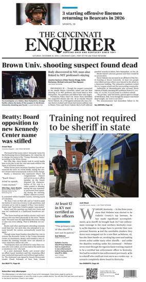 Cover of The Cincinnati Enquirer