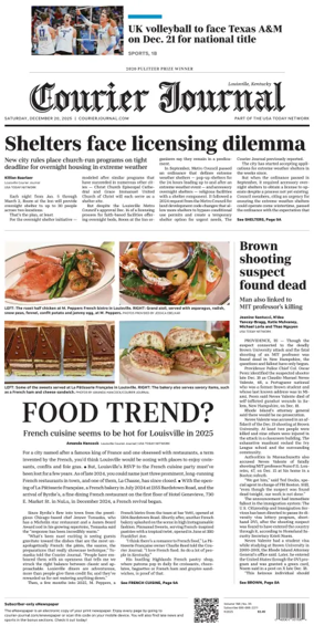 Cover of The Courier-Journal (Louisville)