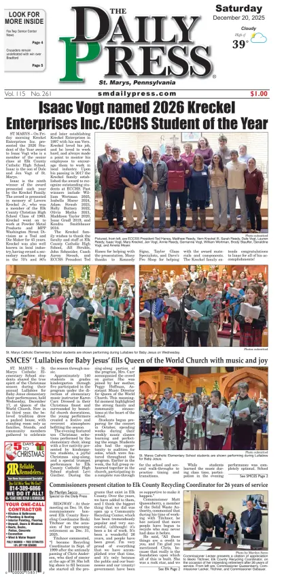 Cover of The Daily Press