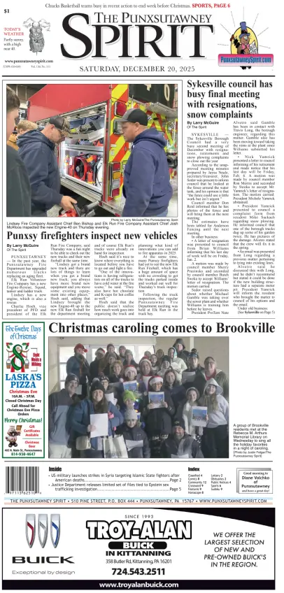 Cover of The Punxsutawney Spirit