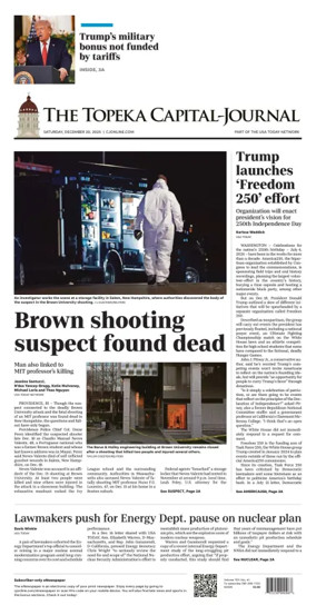 Cover of The Topeka Capital-Journal