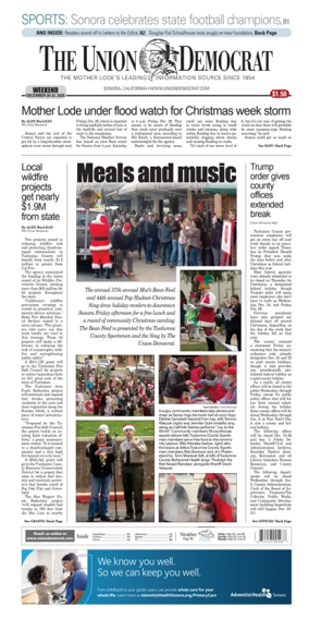 Cover of The Union Democrat