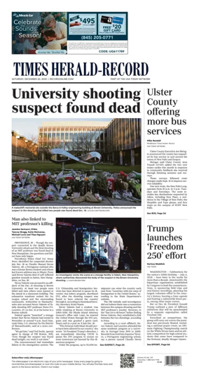Cover of Times Herald-Record
