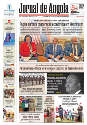 Cover of Jornal de Angola