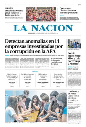 Cover of La Nacion