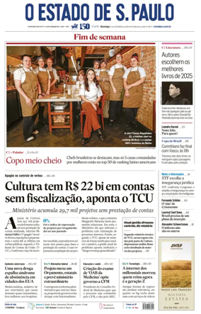 Cover of O Estado de S. Paulo