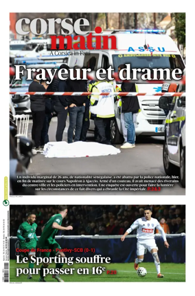 Cover of Corse Matin