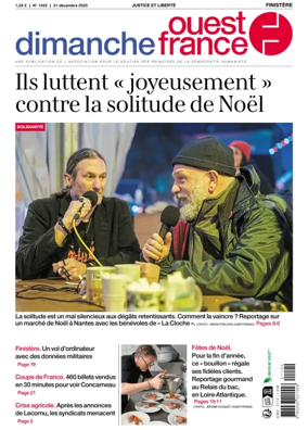 Cover of Dimanche Ouest France (Finistere)