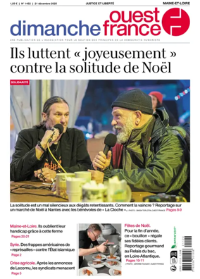 Cover of Dimanche Ouest France (Maine-et-Loire)