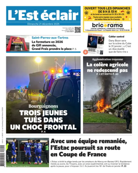 Cover of L'Est Eclair