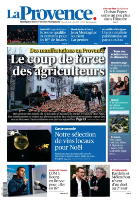 Cover of La Provence Martigues-Istres-Vitrolles-Marignane