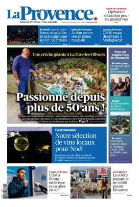 Cover of La Provence Salon-de-Provence / Pays salonais