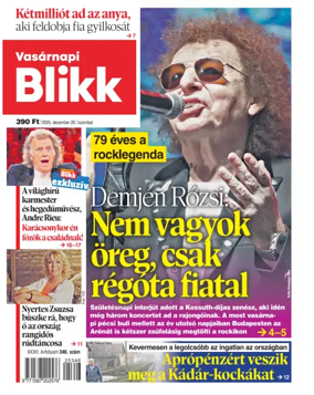Cover of Vasárnapi Blikk