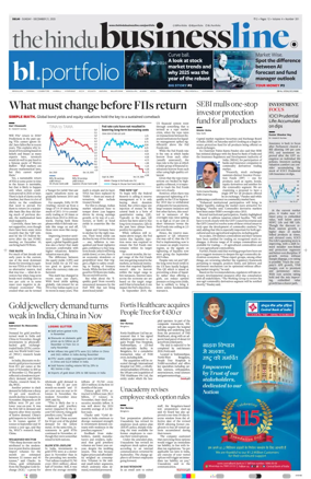 Cover of BusinessLine (Delhi)