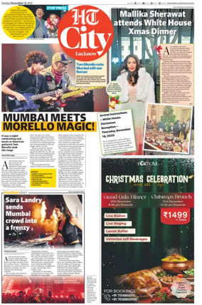 Cover of Hindustan Times (Lucknow) - Live