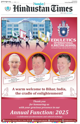 Cover of Hindustan Times (Patna)