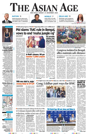 Cover of The Asian Age