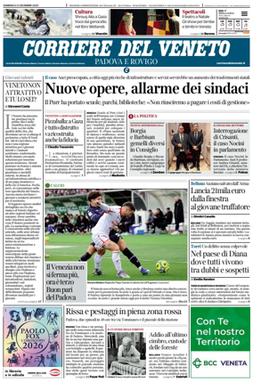 Cover of Corriere del Veneto (Padova e Rovigo)