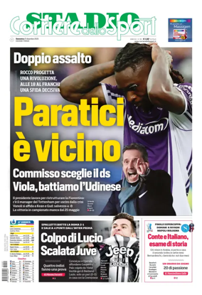 Cover of Corriere dello Sport Stadio (Emilia)