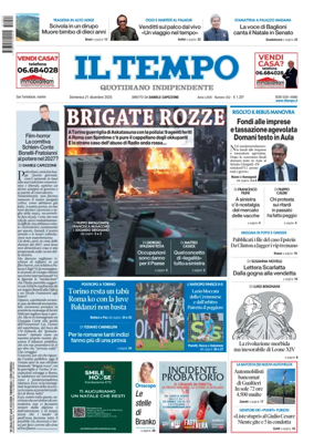 Cover of Il Tempo (Nazionale)