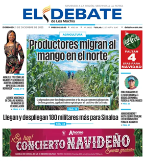 Cover of El Debate de Los Mochis