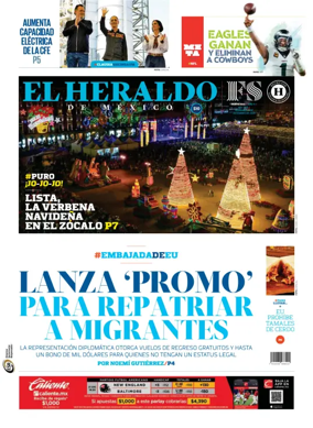 Cover of El Heraldo de Mexico