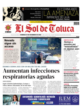 Cover of El Sol de Toluca