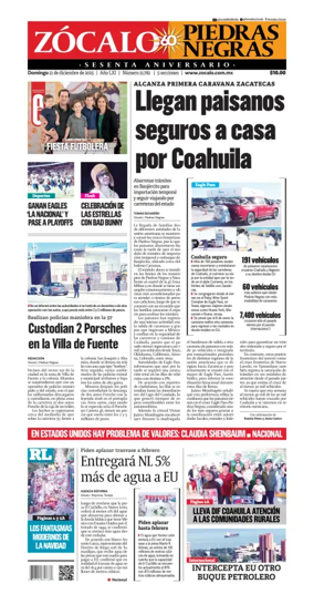 Cover of Zócalo Piedras Negras