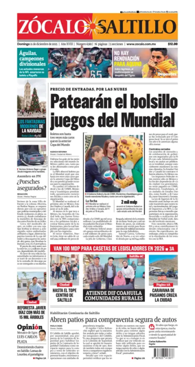 Cover of Zócalo Saltillo