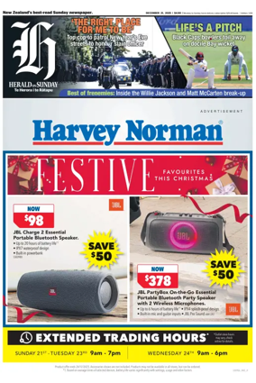 Cover of Herald on Sunday