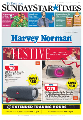 Cover of Sunday Star-Times