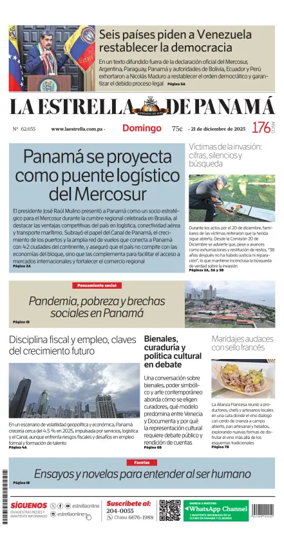 Cover of La Estrella de Panama