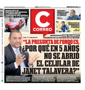 Cover of Diario Correo