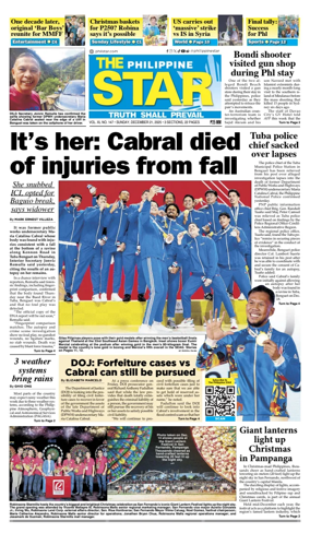 Cover of The Philippine Star