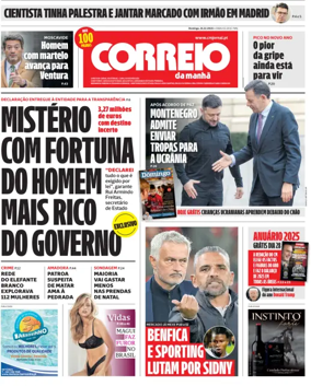 Cover of Correio da Manha Weekend