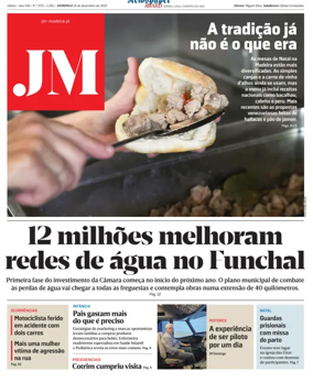 Cover of Jornal Madeira