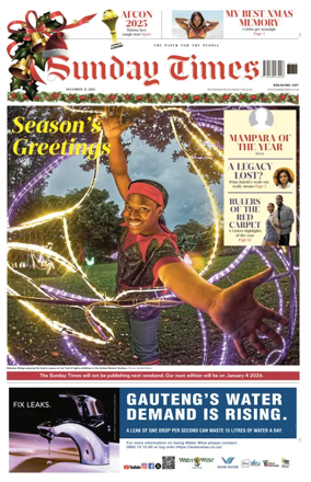 Cover of Sunday Times