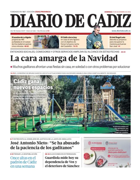 Cover of Diario de Cadiz