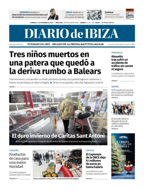 Cover of Diario de Ibiza