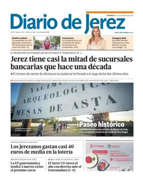 Cover of Diario de Jerez