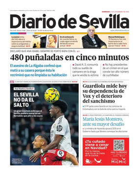 Cover of Diario de Sevilla