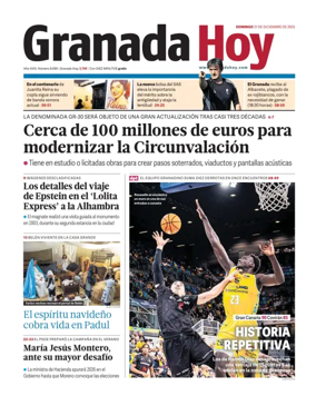 Cover of Granada Hoy
