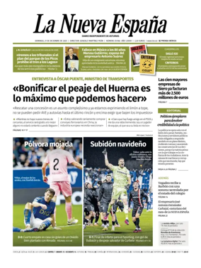Cover of La Nueva Espana