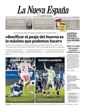 Cover of La Nueva España (Cuencas)
